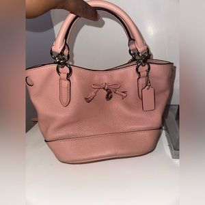Coach crossbody leather bag